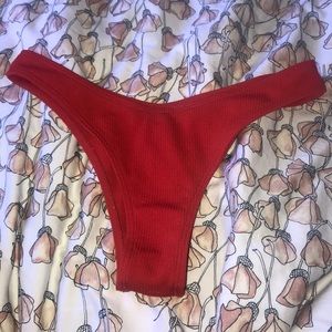 Red Bikini Bottoms